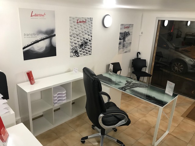 Bureau de Laurent déménagement