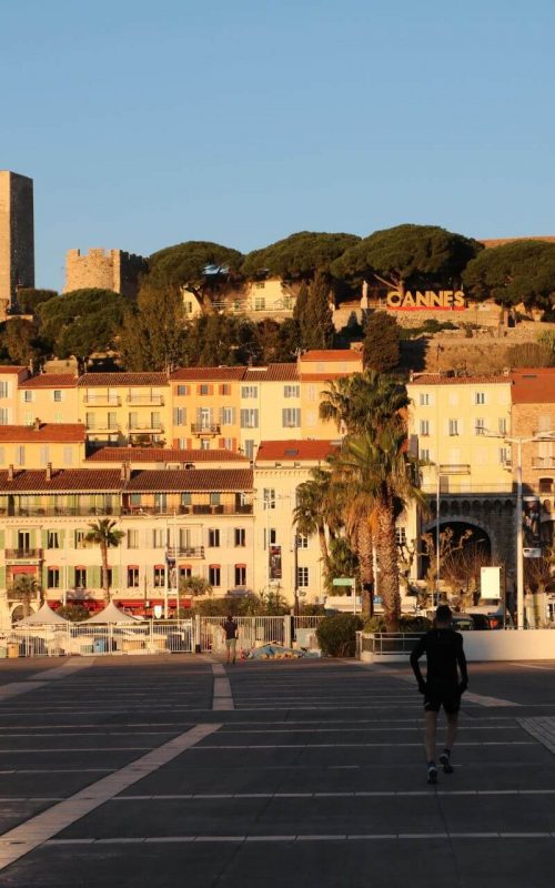 Golden hour à cannes